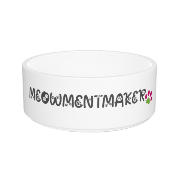 MeowmentMaker Pet Bowl