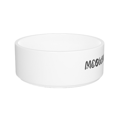MeowmentMaker Pet Bowl