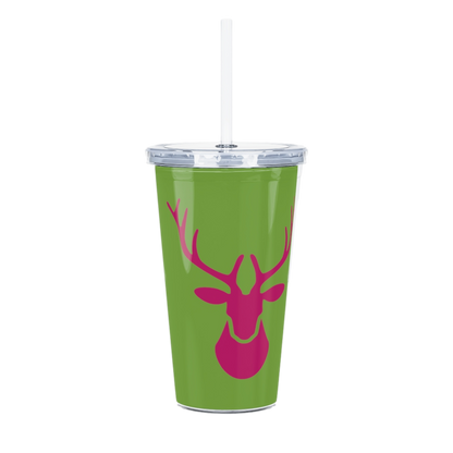 The Caribou Tumbler with Straw