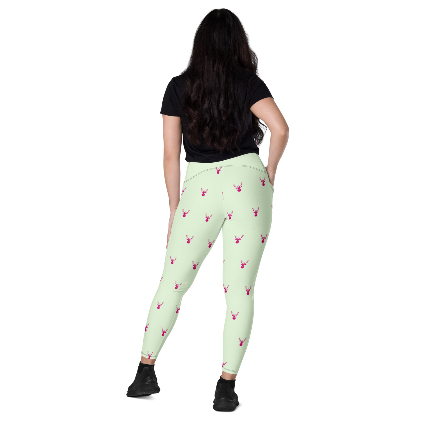 A Herd of Caribou Leggings with Pockets