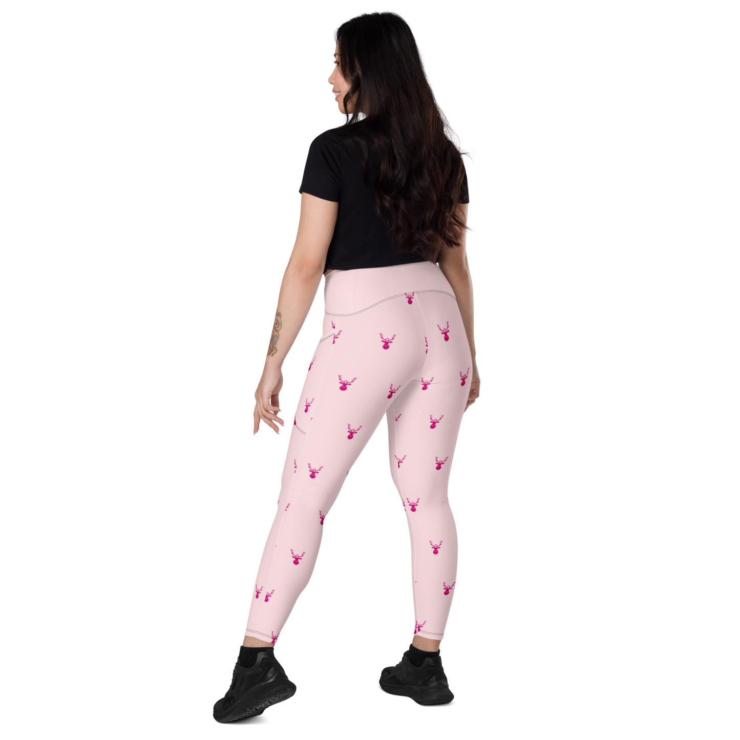 A Herd of Caribou Leggings with Pockets