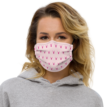 A Herd of Caribou Premium Face Mask