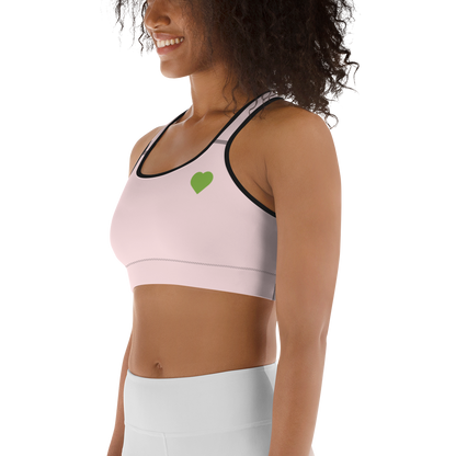Heart Sports Bra