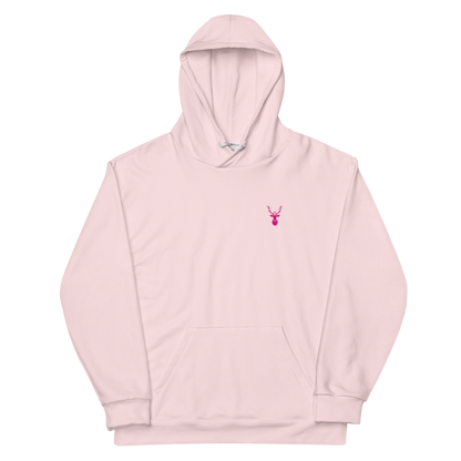 Pink Caribou Hoodie