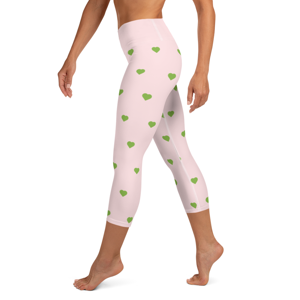 Heart Attack Capri Leggings