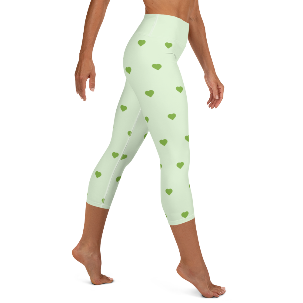 Heart Attack Capri Leggings