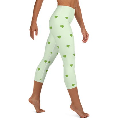 Heart Attack Capri Leggings