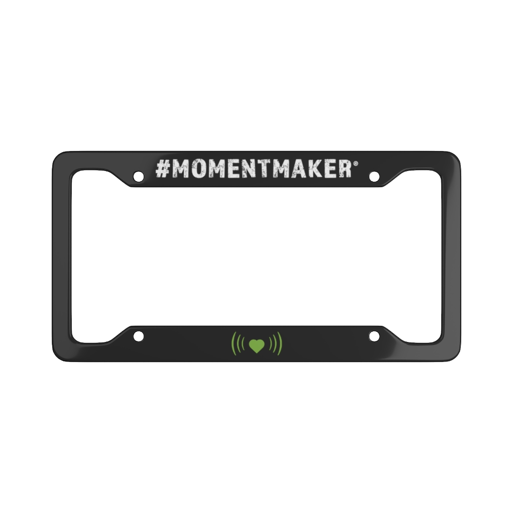 #MomentMaker® Heart License Plate Frame