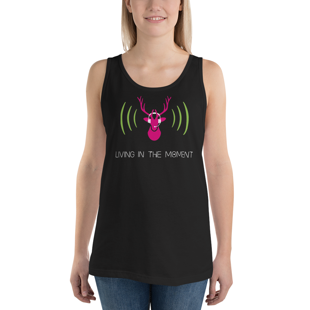 Living in the Moment Unisex Tank Top