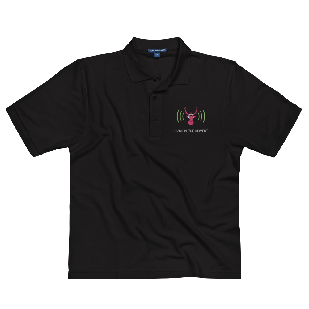 Men's Living in the Moment Premium Polo