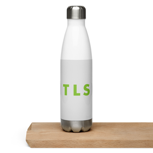 TLS Logo Stainless Steel Water Bottle
