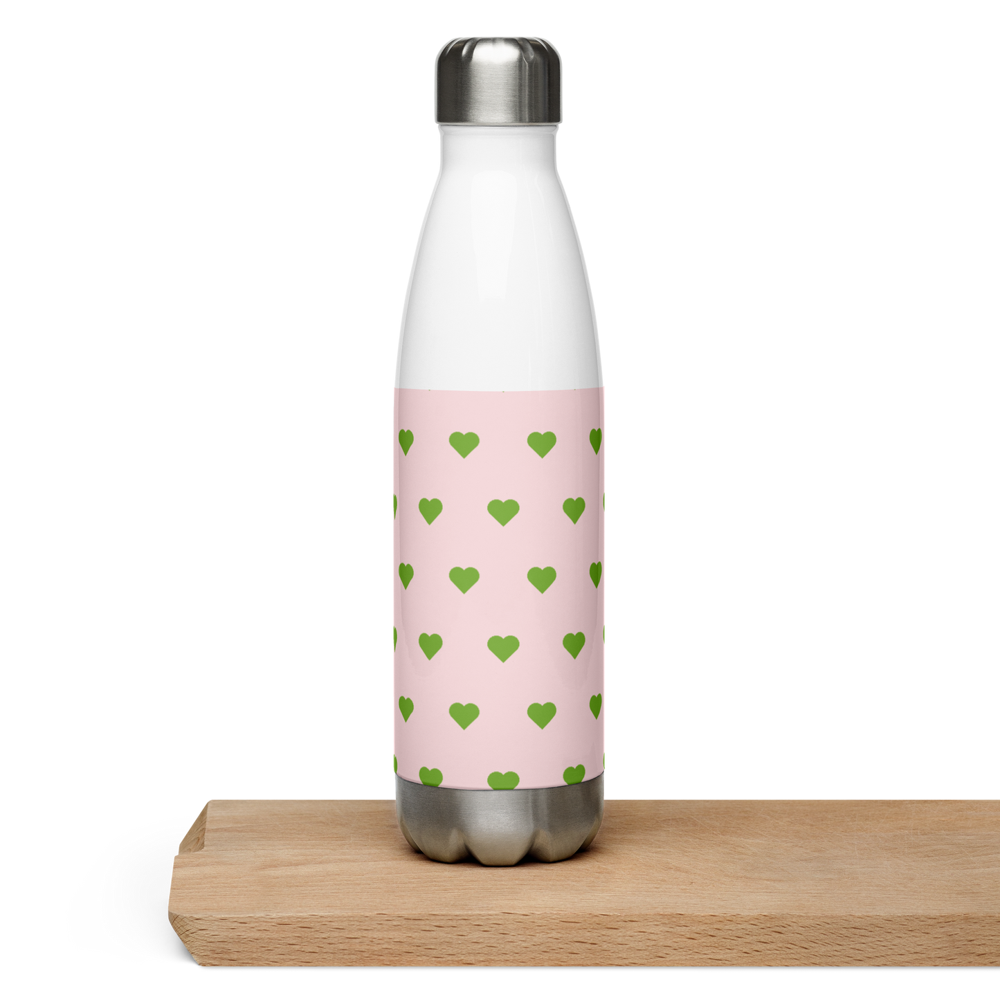 Heart Stainless Steel Water Bottle