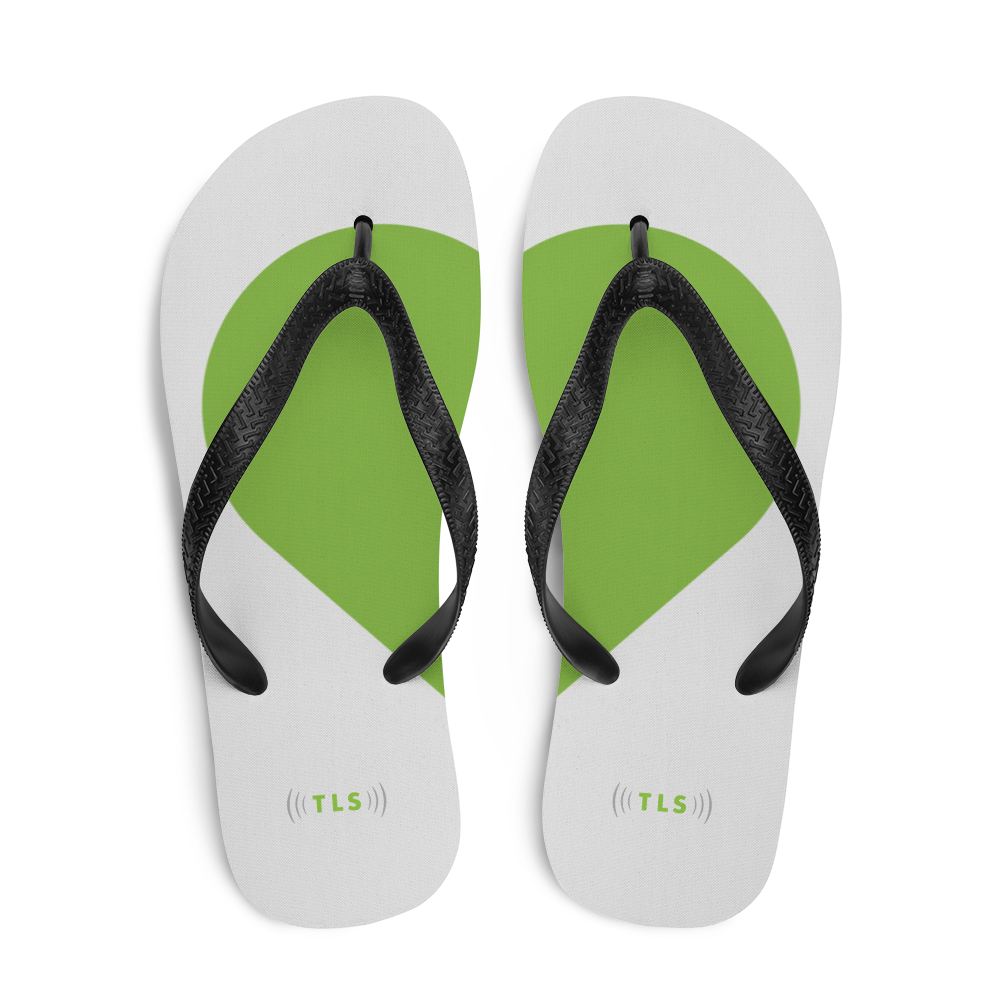 Heart Flip-Flops