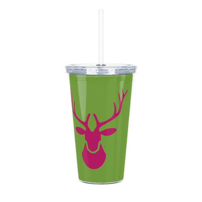 The Caribou Tumbler with Straw