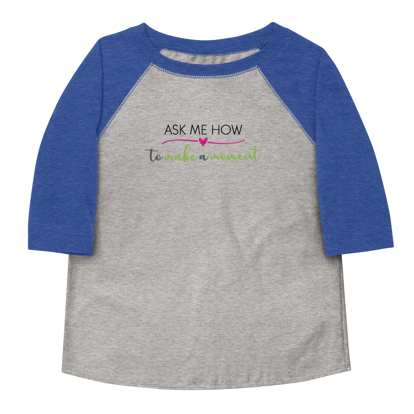 Ask Me How Toddler Baseball Tee