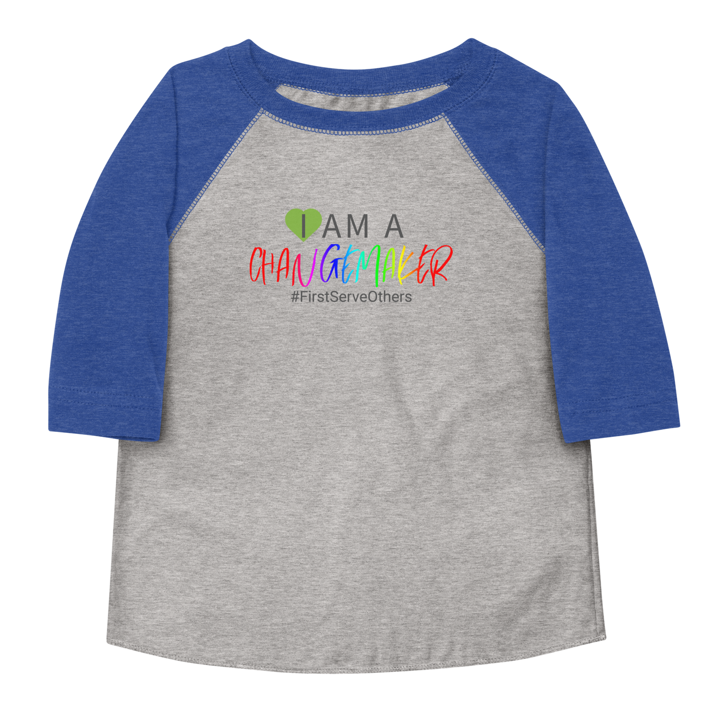 The ChangeMaker Toddler Baseball Tee