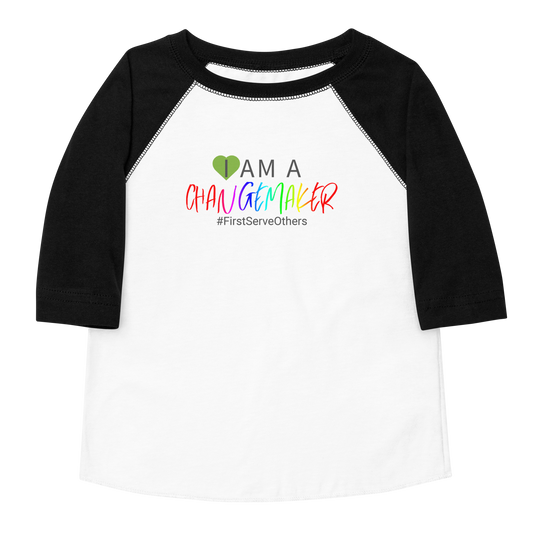 The ChangeMaker Toddler Baseball Tee