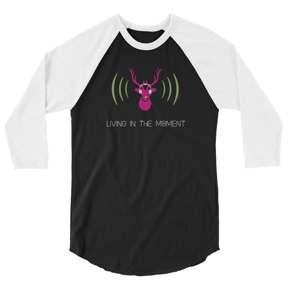 Living in the Moment Baseball Tee