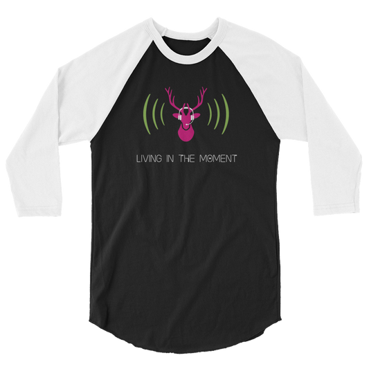 Living in the Moment Baseball Tee