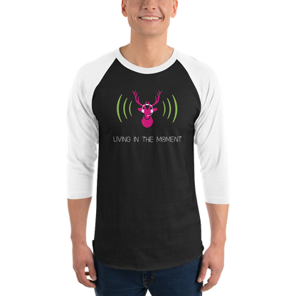 Living in the Moment Baseball Tee