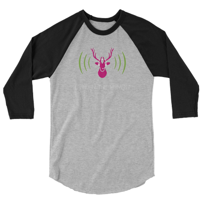 Living in the Moment Baseball Tee