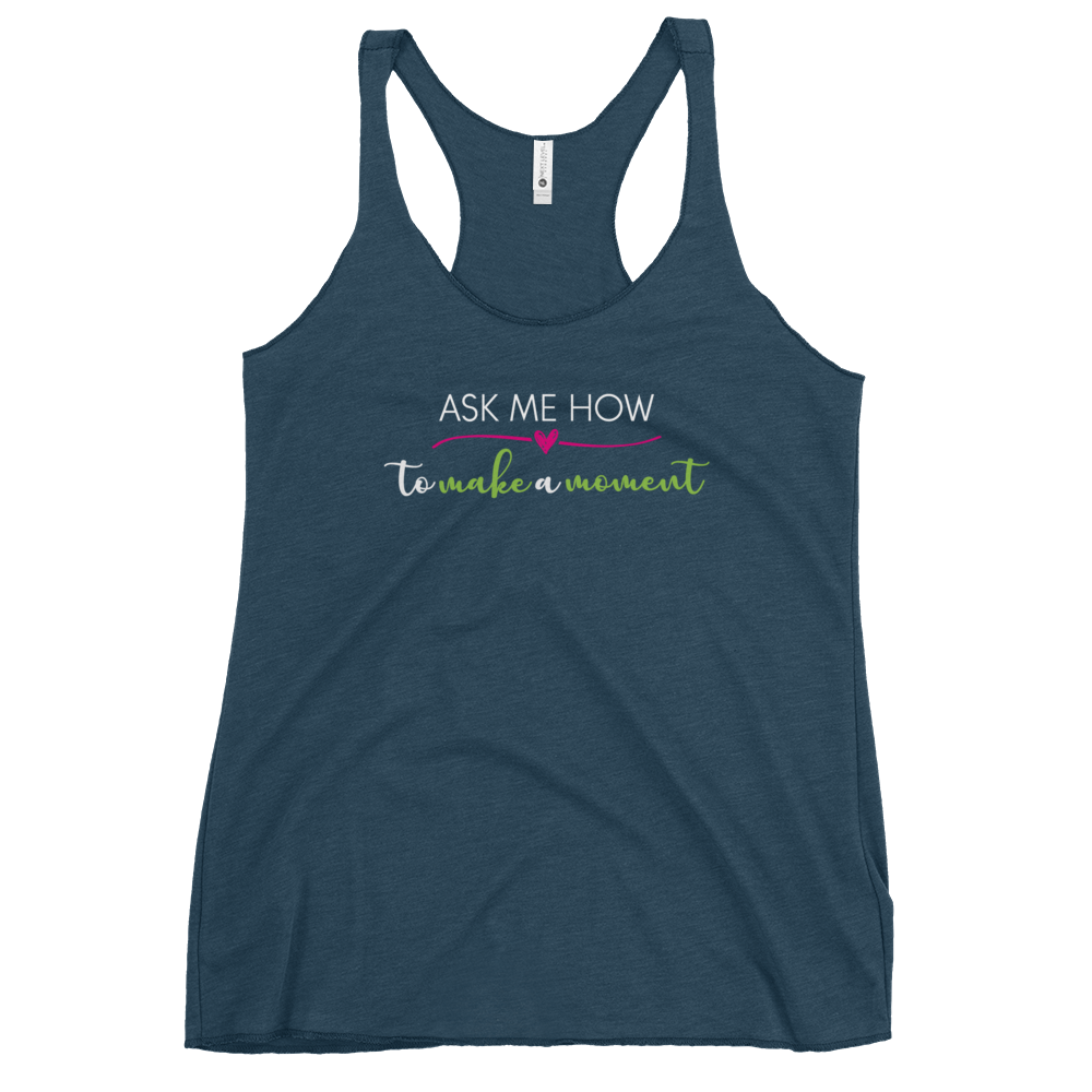 Ask Me How Women's Racerback Tank