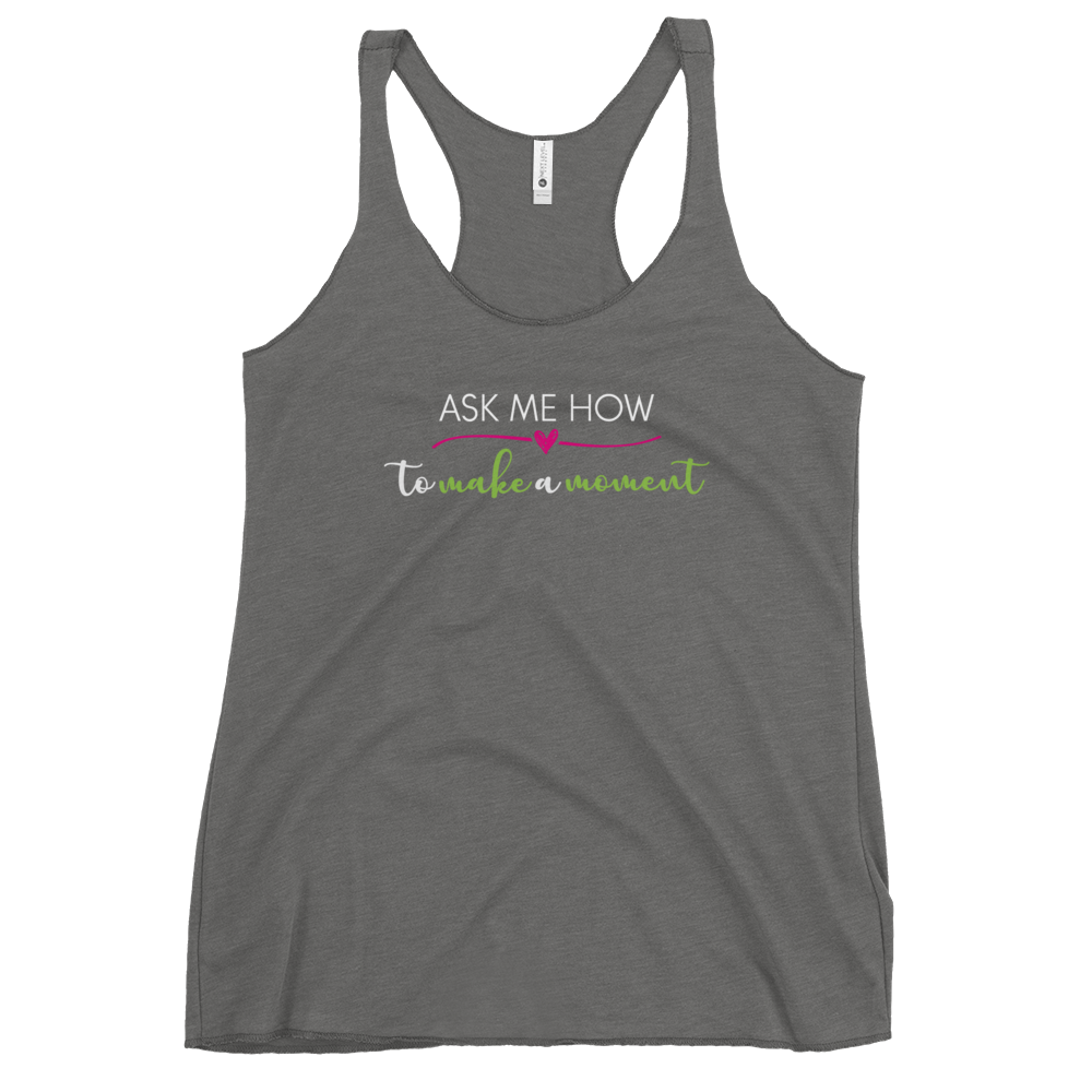 Ask Me How Women's Racerback Tank