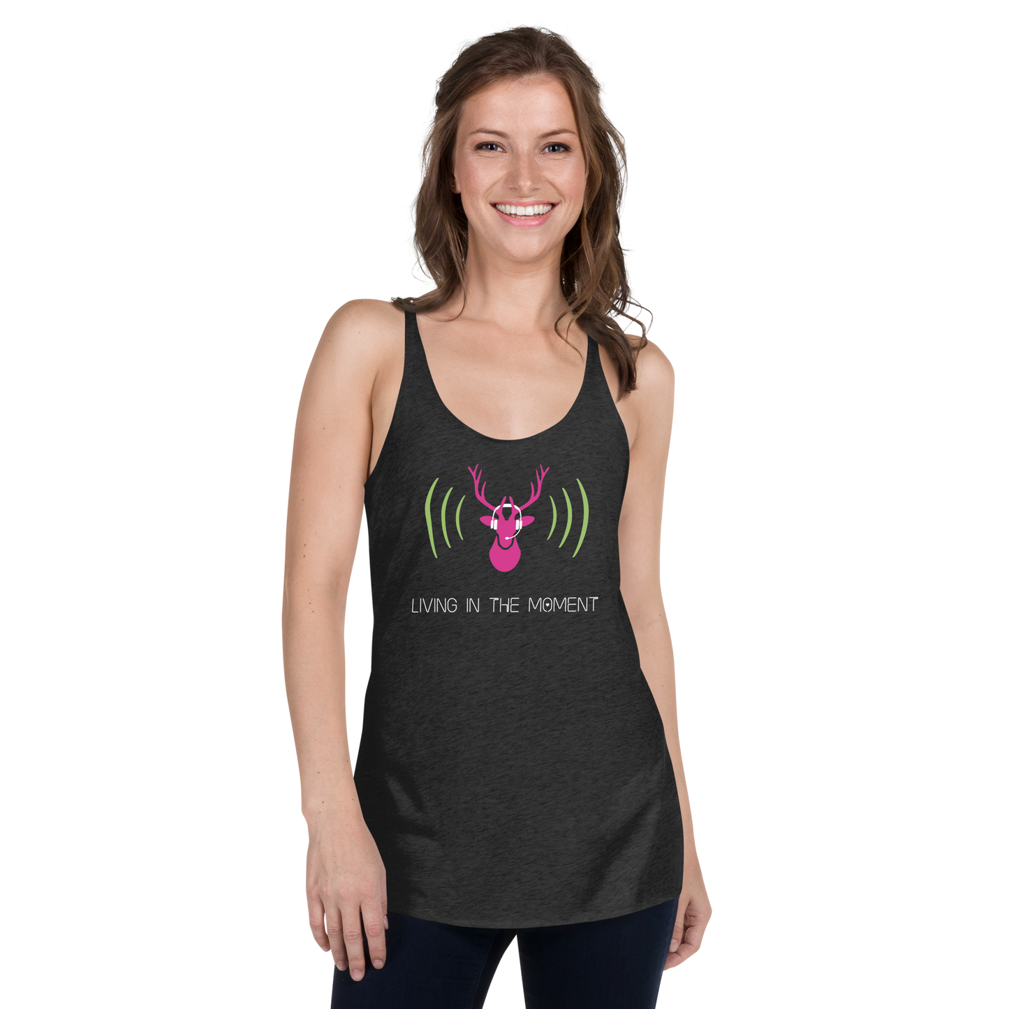 Women's Living in the Moment Racerback Tank