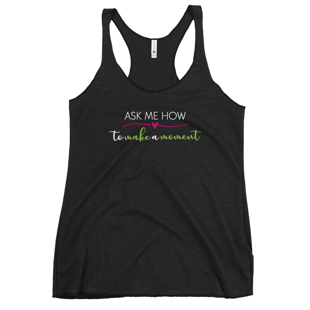 Ask Me How Women's Racerback Tank
