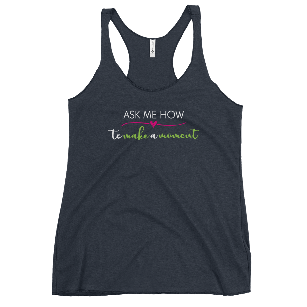 Ask Me How Women's Racerback Tank