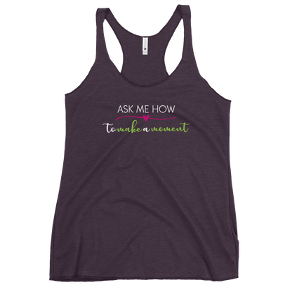 Ask Me How Women's Racerback Tank