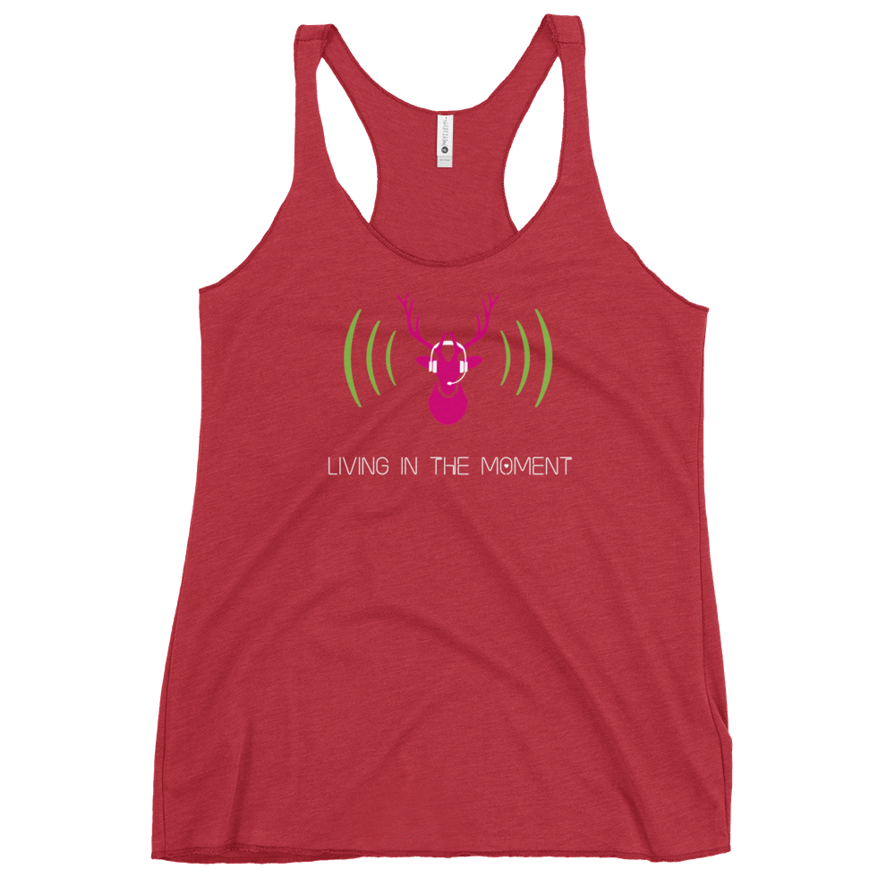 Women's Living in the Moment Racerback Tank