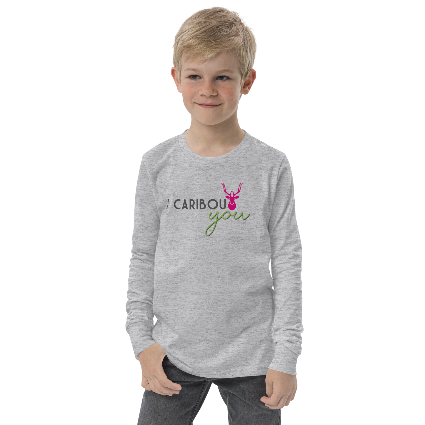 I Caribout You Youth Long Sleeve
