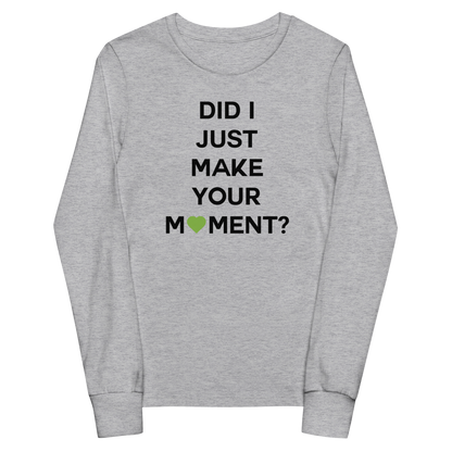 Did I? Youth Long Sleeve
