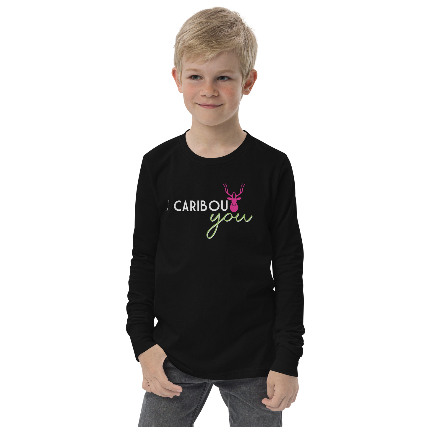 I Caribout You Youth Long Sleeve