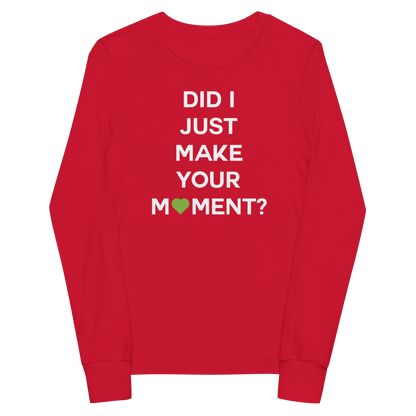 Did I? Youth Long Sleeve